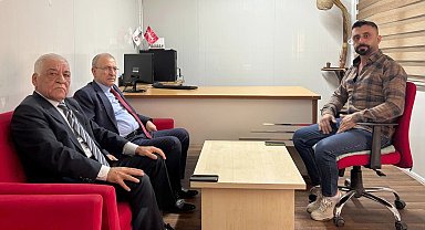 Eski Milletvekili Şevket Gürsoy'dan İHA'ya ziyaret