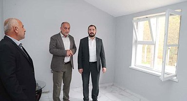 Eski okul binası mahalle konağına dönüştürüldü