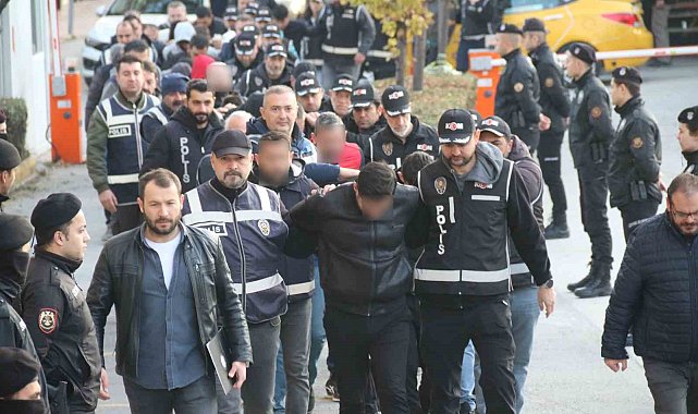 Eskişehir'de silahlı organize suç örgütüne yönelik operasyon