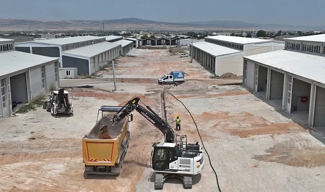 Eskişehir'de sanayi sitesi güçlü altyapıyla üretime hazırlanıyor
