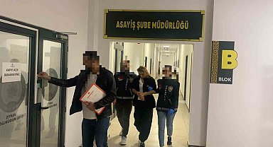 Evden ziynet eşyası ve saç şekillendirici çalan kadın yakalandı