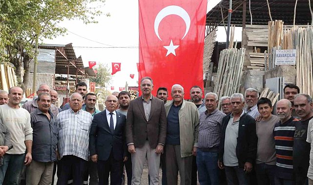 Eyyübiye'deki esnafa yeni yer tahsis edilecek
