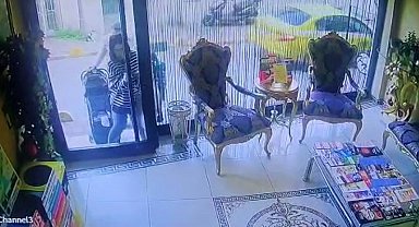 Fatih'te zehirlenen Böcek ailesinin otele giriş görüntüleri ortaya çıktı