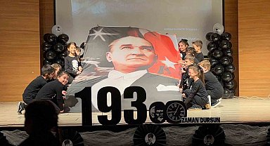 Fener İlkokulu'nda duygu dolu 10 Kasım anması