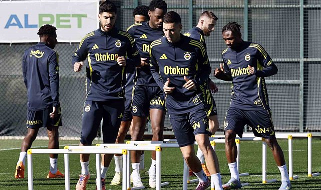 Fenerbahçe, Ferencvaros maçının hazırlıklarını sürdürdü