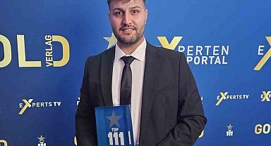 Fethi Köycü, Almanya'da 'Top 111 Expertenportal' Girişimcilik Ödülü'nü kazandı