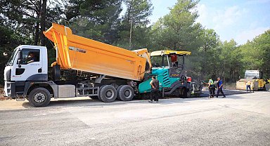 Fethiye Ölüdeniz 2. etap yol çalışması devam ediyor