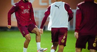 Galatasaray, Gençlerbirliği maçı hazırlıklarını sürdürdü