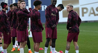 Galatasaray, Union Saint-Gilloise maçı hazırlıklarını tamamladı