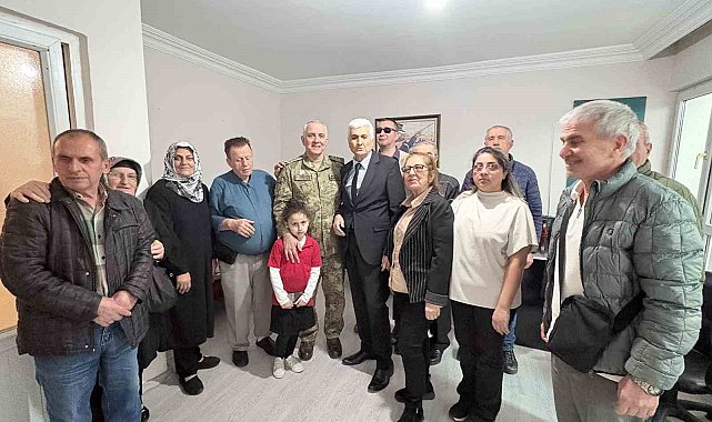 Garnizon Komutanı Ala'dan görme engellilere yakın ilgi