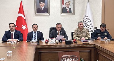 Gaziantep'te 2025 yılının 10 aylık asayiş bilançosu açıklandı