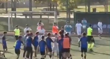 Gaziantep'te futbol maçı sonrası kavga çıktı