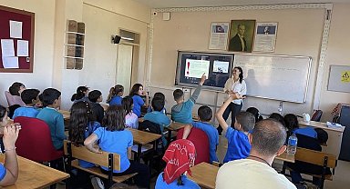 Gazipaşa'da öğrencilere su tasarrufu ve gıda güvenliği eğitimi