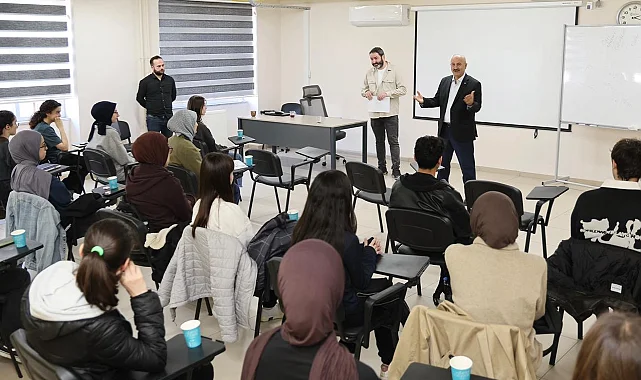 Gebze'e Başkan Büyükgöz gençlerle buluştu