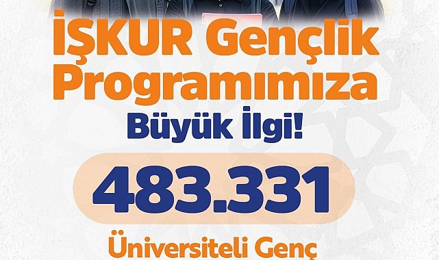 Gençlerden İŞKUR Gençlik Programı'na yoğun ilgi