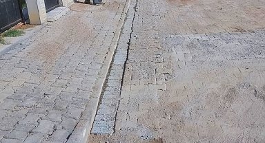 Germencik'te yol yenileme çalışmaları sürüyor