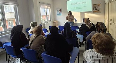 Gerze'de vatandaşlara sağlık eğitimleri