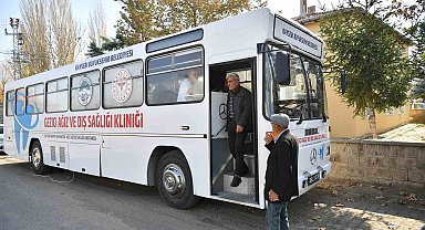 Gezici Ağız ve Diş Sağlığı Kliniği vatandaşın ayağına gidiyor