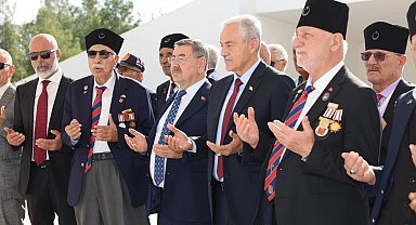 Gölbaşı Belediye Başkanı Odabaşı, ilçedeki gazilerle KKTC'nin 42. yıl kutlamasına katıldı