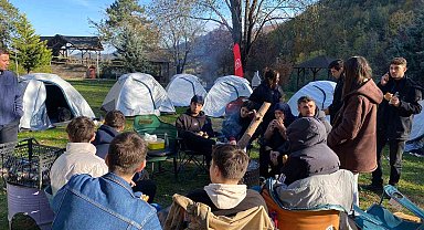 Gönüllü gençler Samandere'de bir araya geldi