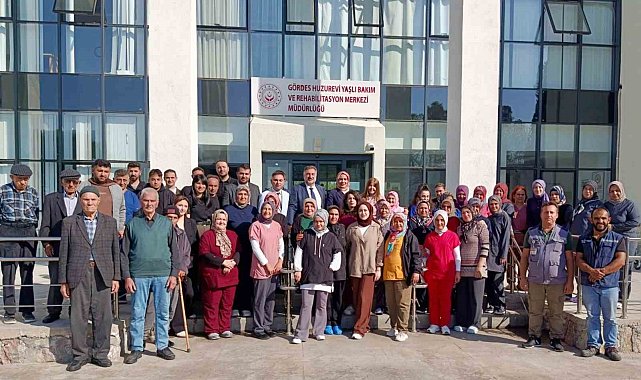 Gördes Huzurevi'nde 'Engelsiz işgücü' buluşması