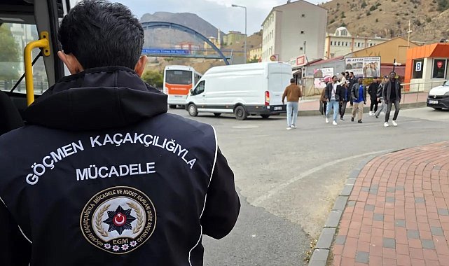 Gümüşhane'de düzensiz göçle mücadele denetimleri sıkılaştırıldı