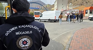 Gümüşhane'de düzensiz göçle mücadele denetimleri sıkılaştırıldı