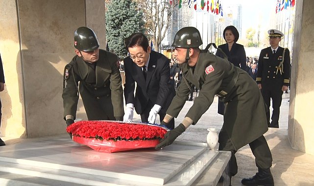 Güney Kore Cumhuriyeti Cumhurbaşkanı Myung'dan Kore gazilerine yakın ilgi