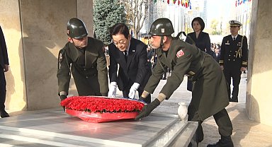 Güney Kore Cumhuriyeti Cumhurbaşkanı Myung'dan Kore gazilerine yakın ilgi