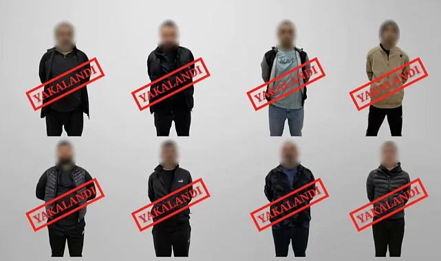 Gürcistan'da yakalanan 8 firari Türkiye'ye iade edildi