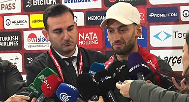 Hakan Çalhanoğlu: "Kurtlar Vadisi müziği eşliğindeki tezahürat bizi etkiledi"