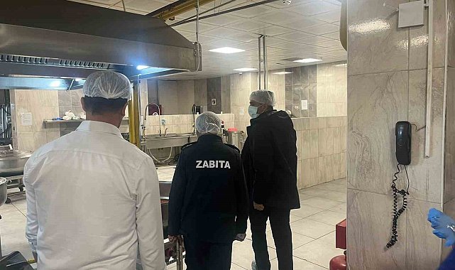 Hakkari'de GSB yurt yemekhanesi zabıta denetiminden geçti