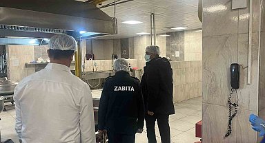 Hakkari'de GSB yurt yemekhanesi zabıta denetiminden geçti