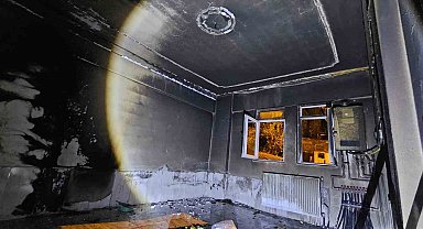 Hakkari'de korkutan yangın