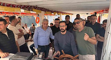 Halfeti'de gemi sevk ve idare belgesi sınavı yapıldı