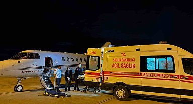Hava ambulansı 11 yaşındaki çocuk için havalandı