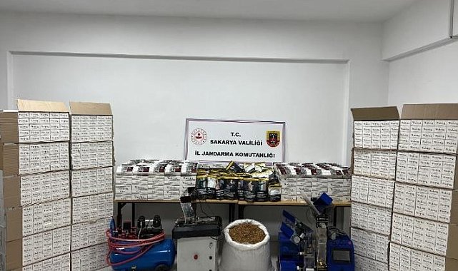 Hendek'te jandarmadan kaçakçılığa geçit yok: 1 gözaltı