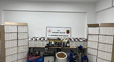 Hendek'te jandarmadan kaçakçılığa geçit yok: 1 gözaltı