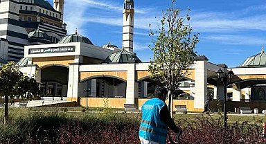 Hükümlüler külliyenin bakımını gerçekleştirdi