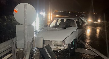 Hurdaya dönen otomobilden yara almadan çıktı, "Emniyet kemeri takmasam camdan çıkardım" dedi