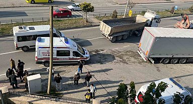 Iğdır'da polis minibüsü kaza yaptı: 7 yaralı