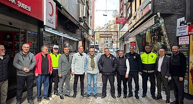 İl Emniyet Müdürü Sinan Ergen esnaflarla bir araya geldi