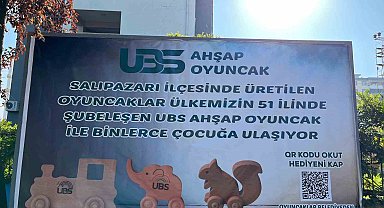 İlçede çocuklara ücretsiz QR kodla oyuncak sürprizi