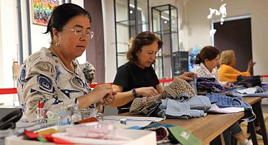 İleri dönüşüm ile eski kıyafetler ve tekstil atıkları değerleniyor