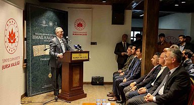 İnebey Yazma Eser Kütüphanesi'nde Bursevî Sergisi açıldı
