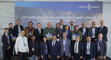 İş Bankası'nın "Çiftçilerin Gücüne Güç Katan İmece Kart" kampanyasında kazananlar belli oldu