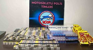 İskenderun'da kaçak sigara operasyonu