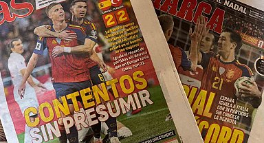 İspanyol basınından İspanya - Türkiye maçı manşetleri