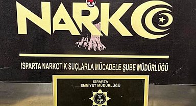 Isparta'da düzenlenen operasyonda uyuşturucu madde ele geçirildi