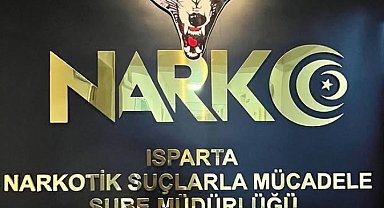 Isparta'da uyuşturucu operasyonunda 6 gözaltı